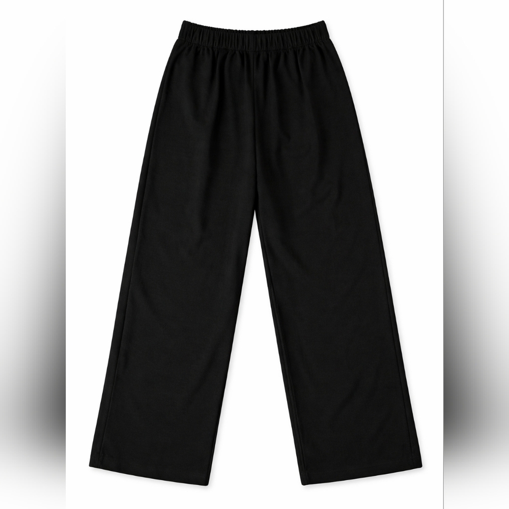 Ann Taylor Petite XS Black Wide Leg Pants